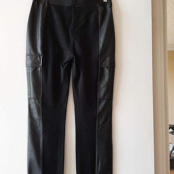 BCBG MAXAZRIA Faux Leather Legging Pants - Size Small - Picture 5 of 8